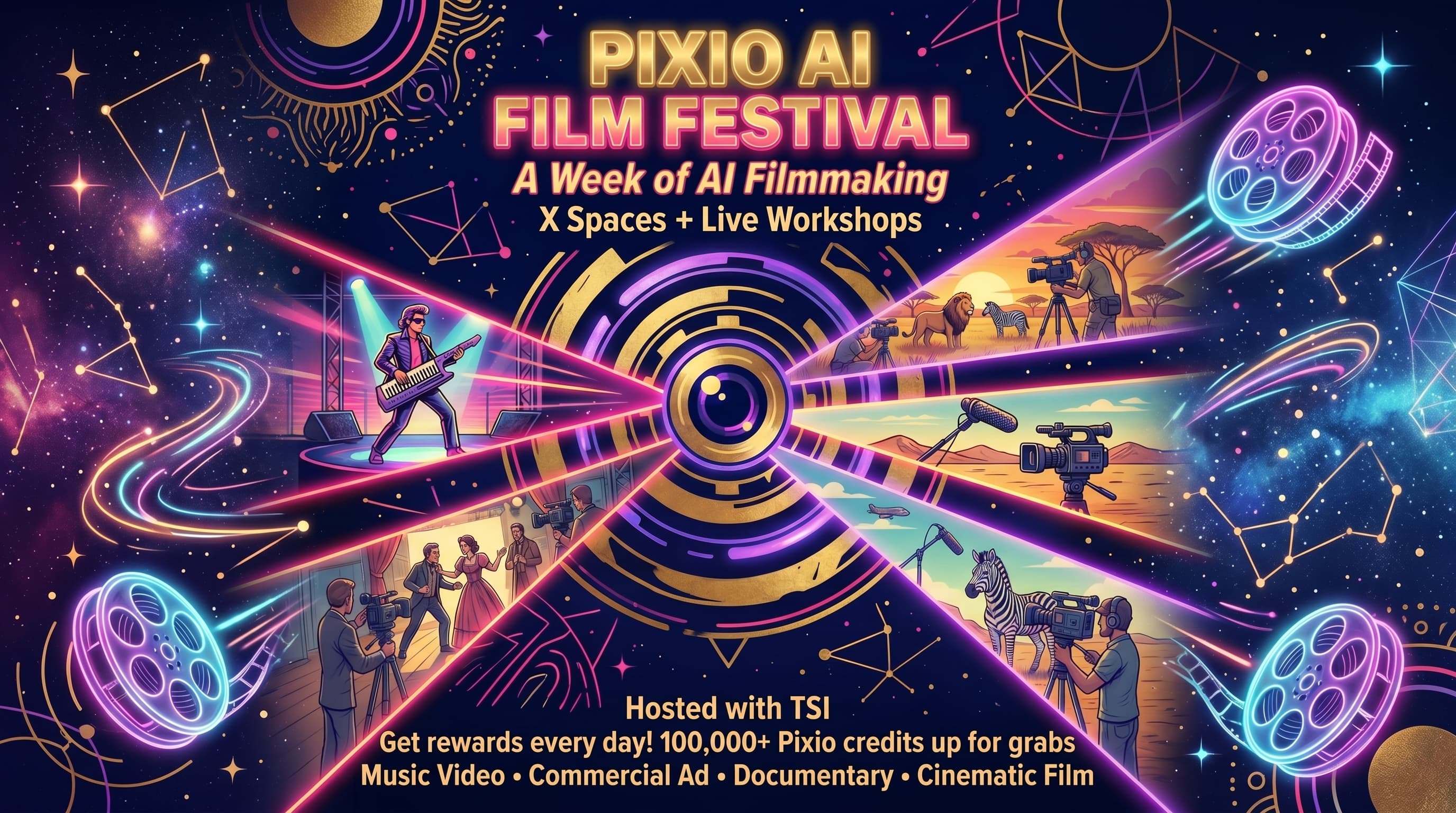 Cover Image for Pixio AI Film Festival 2026: Recordings, Workshops, and Showcase