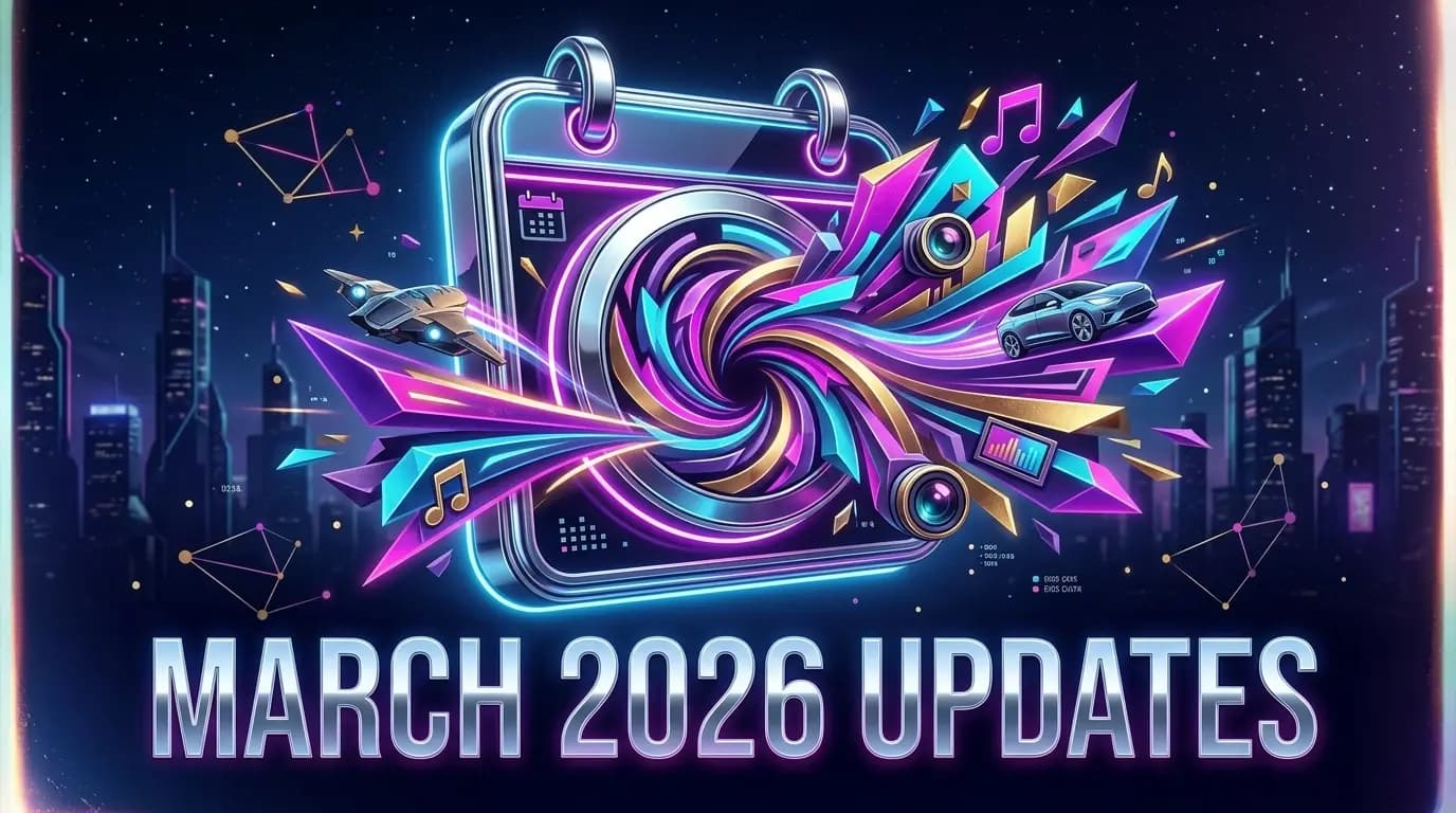 Cover Image for Pixio March 2026 Updates